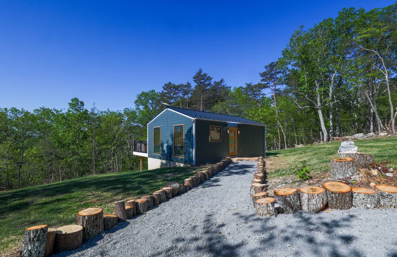 The Turtle cabin exterior